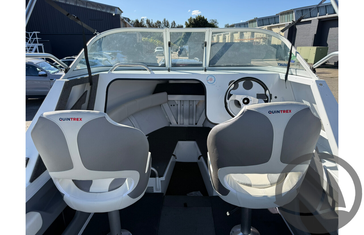 NO RESERVE - 2021 Quintrex 540 Ocean Spirit
