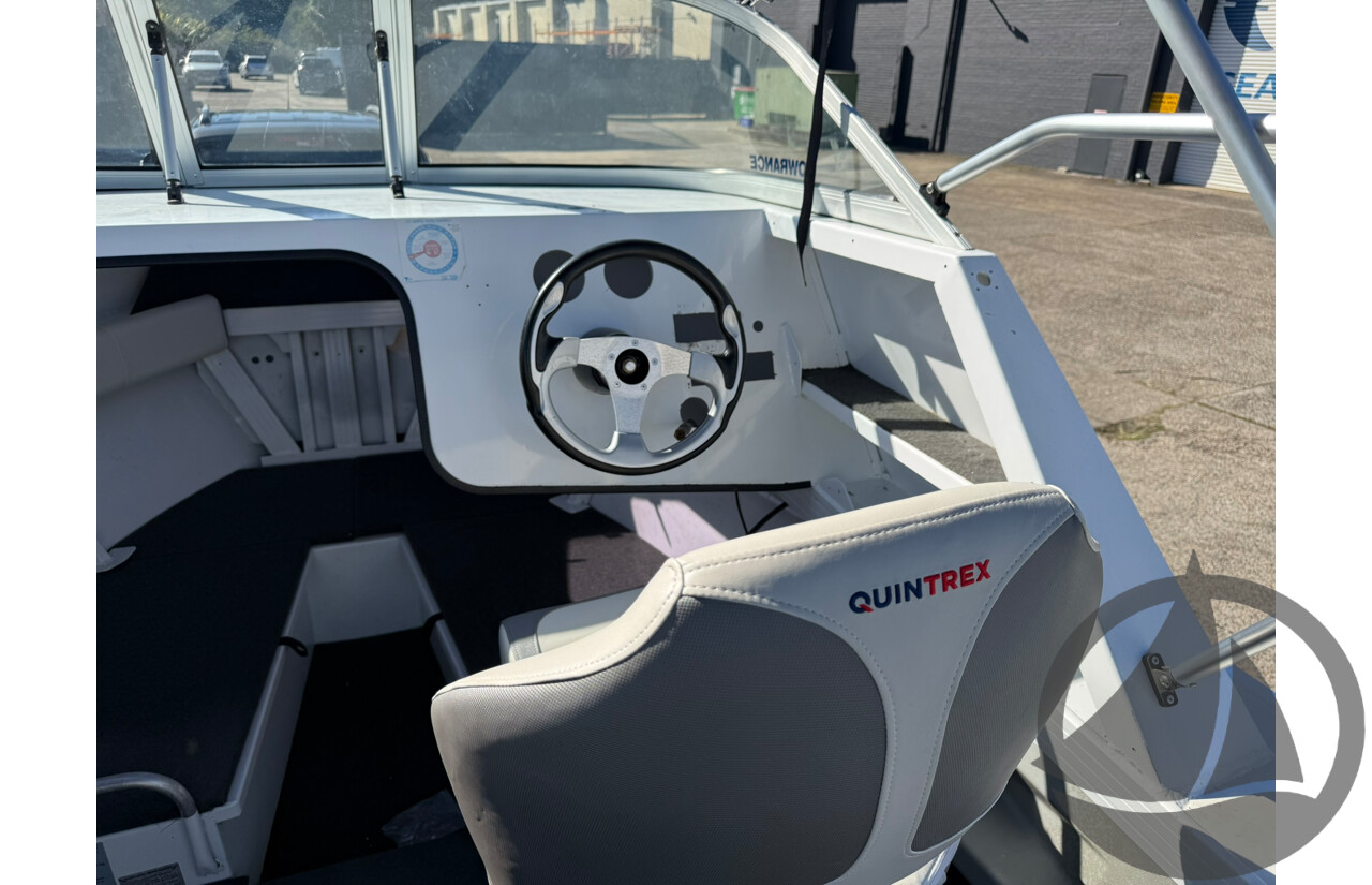 NO RESERVE - 2021 Quintrex 540 Ocean Spirit