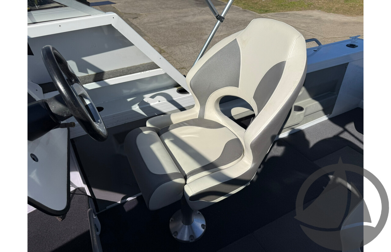 NO RESERVE - 2021 Quintrex 540 Ocean Spirit