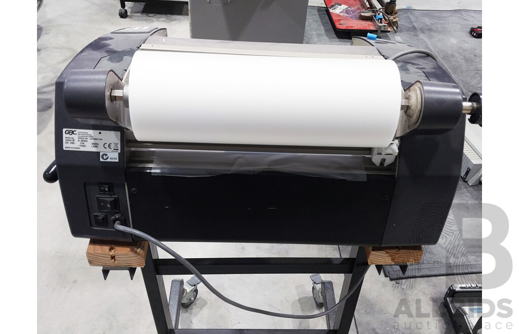 GBC Cantena Laminator - Including Various Rolls of Laminate and Celloglaze
