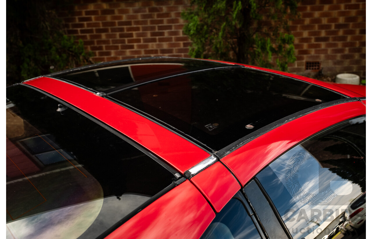 1/1989 Nissan 300zx 2+2 Targa  2d Coupe Red Twin Turbo V6 3.0L - Import