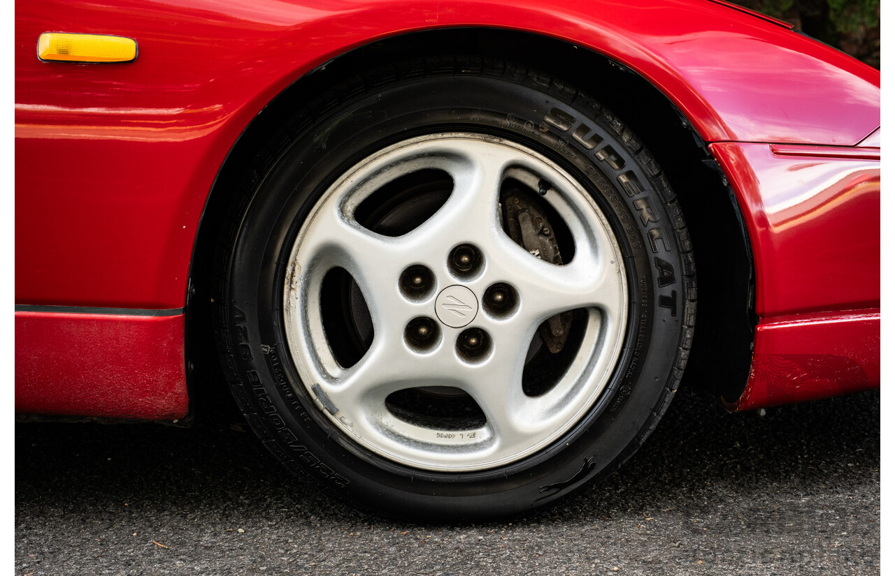 1/1989 Nissan 300zx 2+2 Targa  2d Coupe Red Twin Turbo V6 3.0L - Import