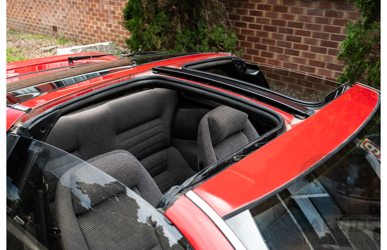 1/1989 Nissan 300zx 2+2 Targa  2d Coupe Red Twin Turbo V6 3.0L - Import