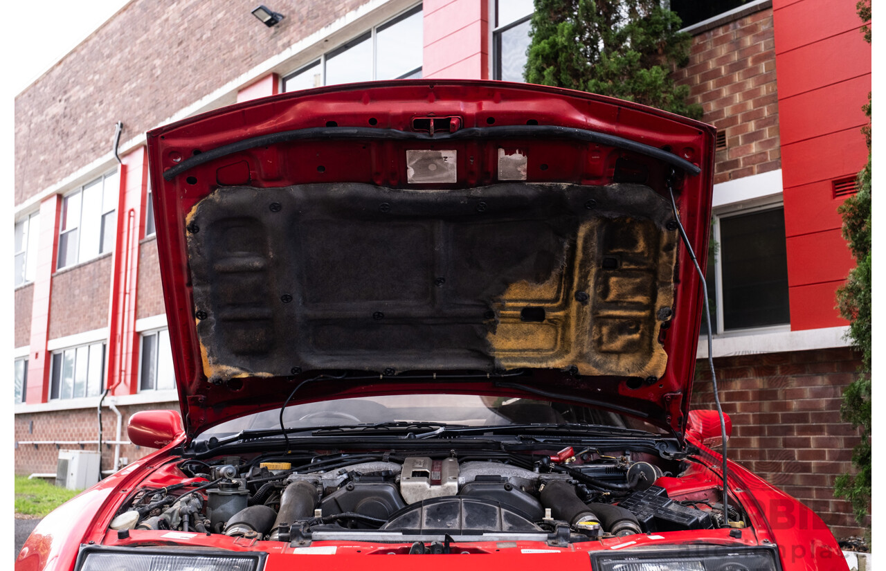 1/1989 Nissan 300zx 2+2 Targa  2d Coupe Red Twin Turbo V6 3.0L - Import