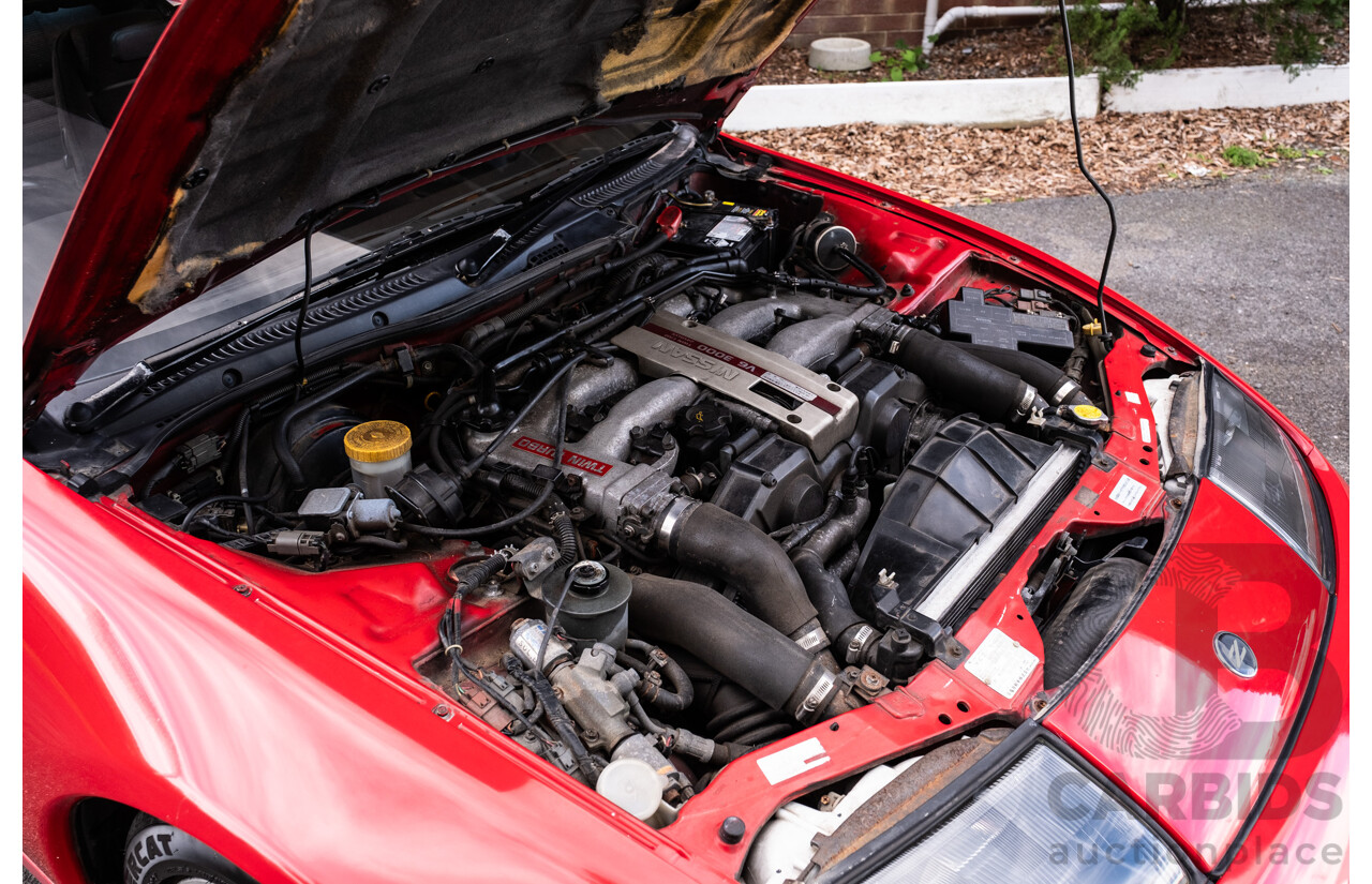 1/1989 Nissan 300zx 2+2 Targa  2d Coupe Red Twin Turbo V6 3.0L - Import