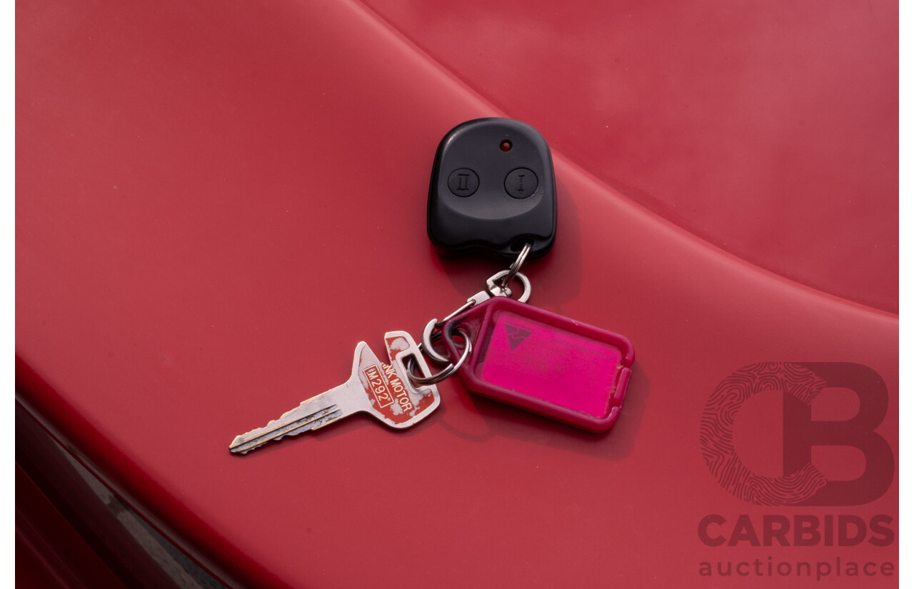 1/1989 Nissan 300zx 2+2 Targa  2d Coupe Red Twin Turbo V6 3.0L - Import