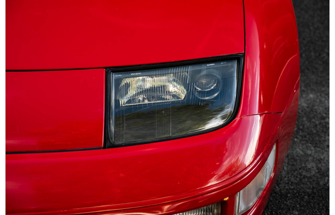 1/1989 Nissan 300zx 2+2 Targa  2d Coupe Red Twin Turbo V6 3.0L - Import