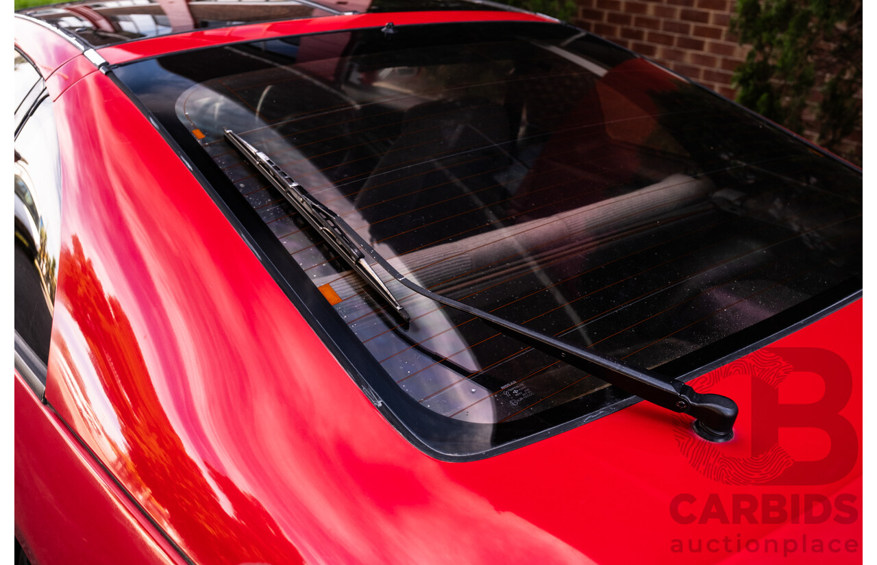 1/1989 Nissan 300zx 2+2 Targa  2d Coupe Red Twin Turbo V6 3.0L - Import