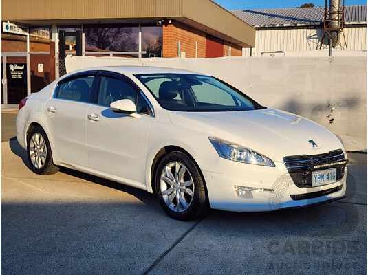 04/2012 Peugeot 508 Allure HDi Touring  4d Wagon White 2.0L