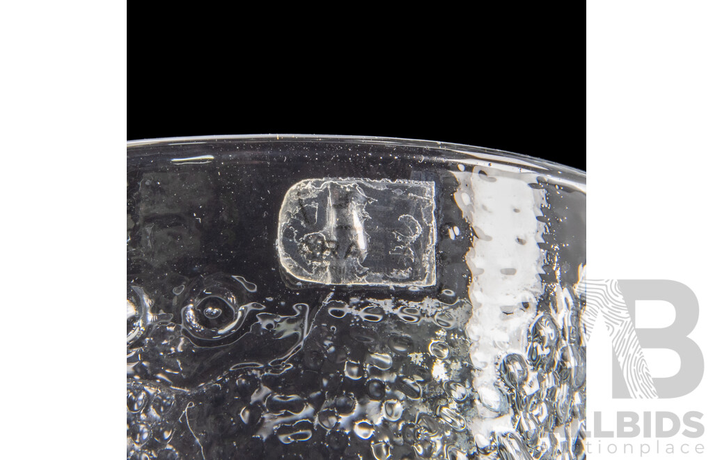 Pair of Vintage Arabia Finland Fauna Beer Glasses Designed by Oiva Toikka