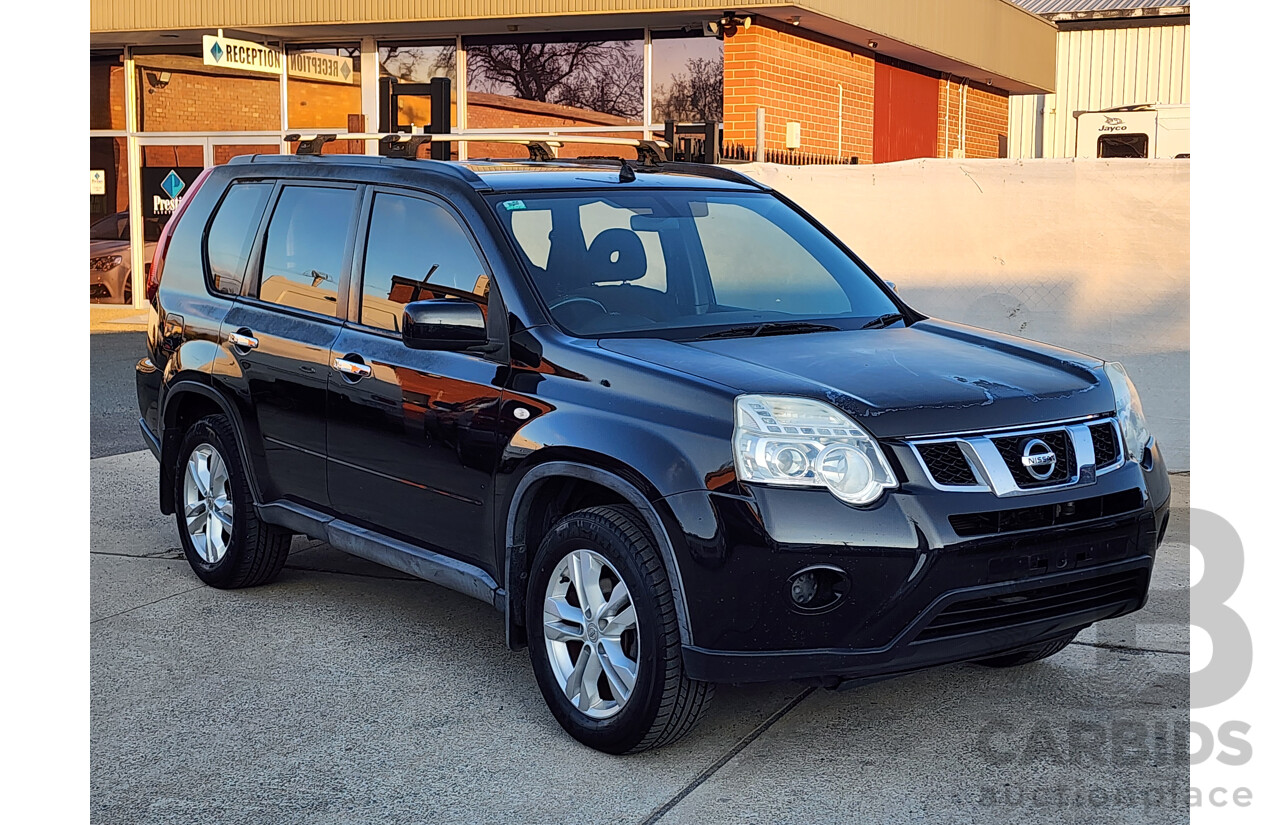 06/2013 Nissan X-Trail ST (fwd) T31 SERIES 5 4d Wagon Black 2.0L