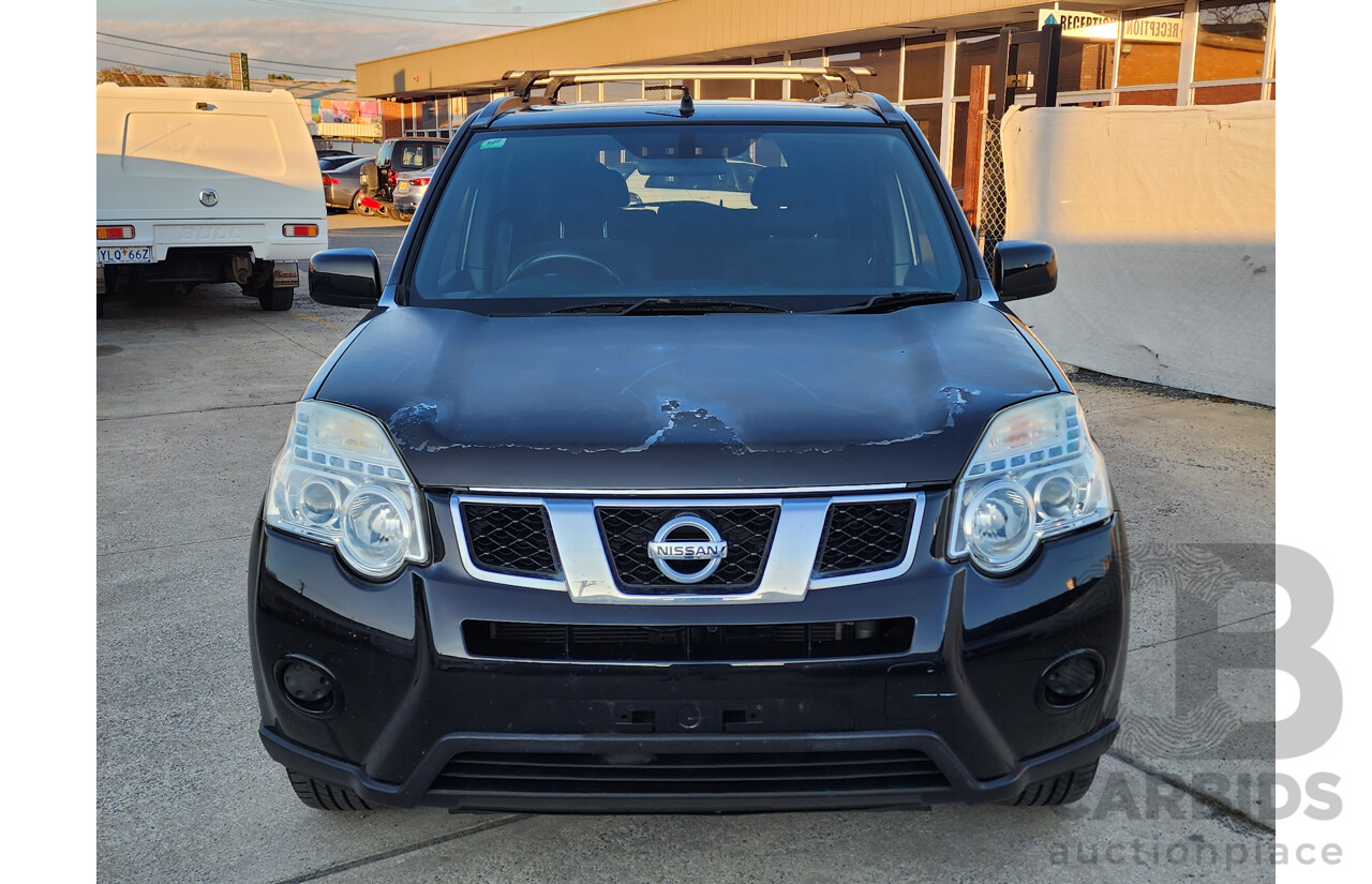 06/2013 Nissan X-Trail ST (fwd) T31 SERIES 5 4d Wagon Black 2.0L
