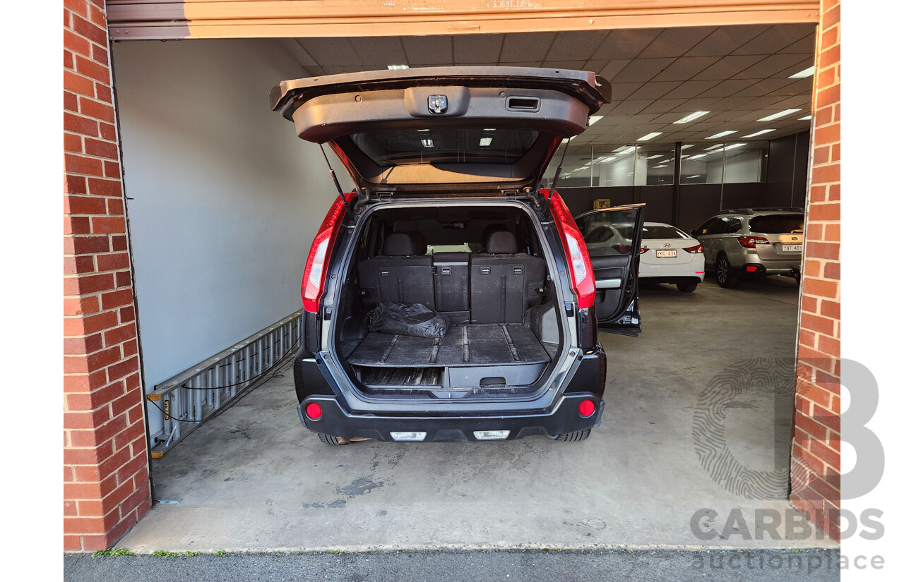 06/2013 Nissan X-Trail ST (fwd) T31 SERIES 5 4d Wagon Black 2.0L