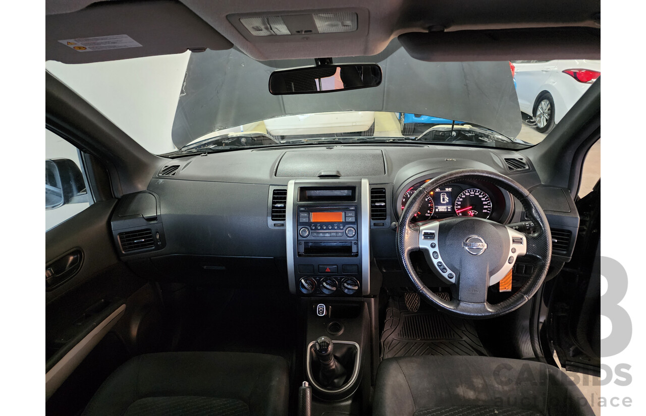 06/2013 Nissan X-Trail ST (fwd) T31 SERIES 5 4d Wagon Black 2.0L