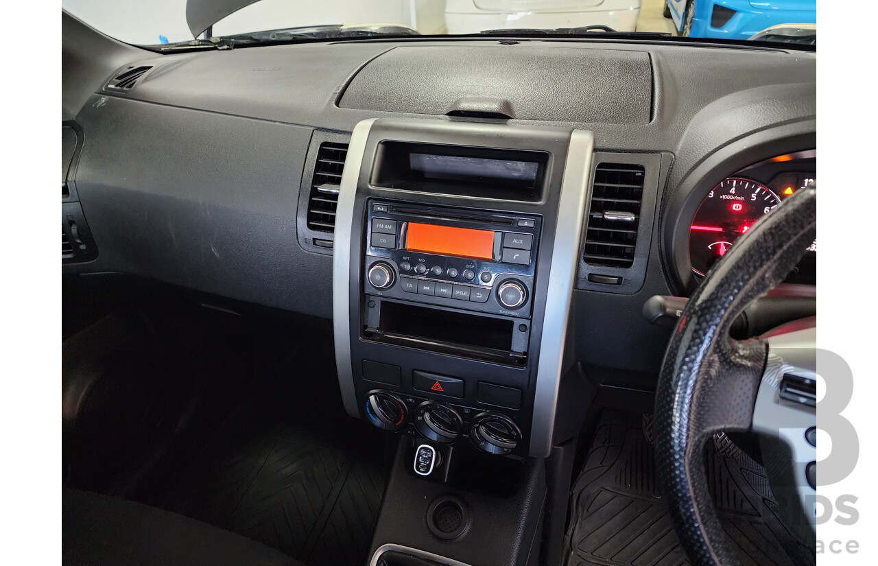06/2013 Nissan X-Trail ST (fwd) T31 SERIES 5 4d Wagon Black 2.0L