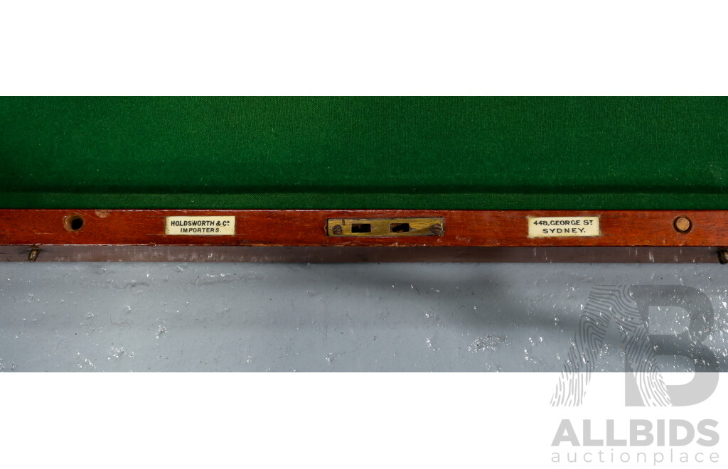 Antique Mahogany Cased Bagatelle Table