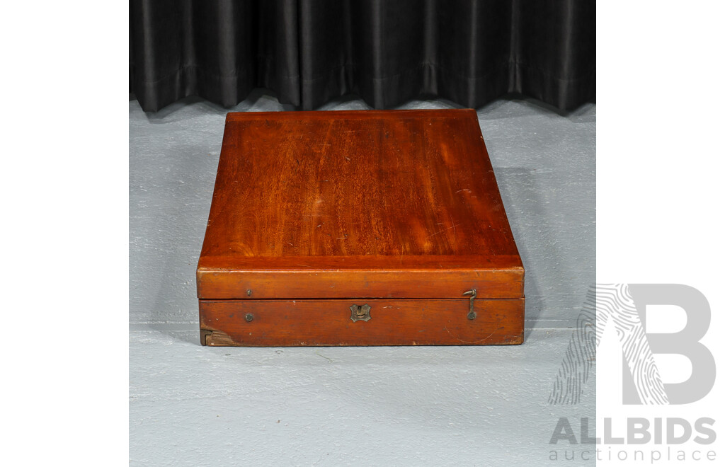 Antique Mahogany Cased Bagatelle Table