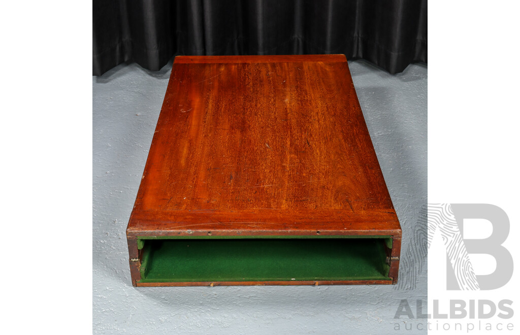Antique Mahogany Cased Bagatelle Table