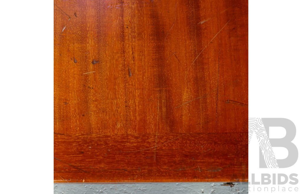 Antique Mahogany Cased Bagatelle Table