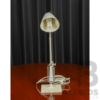 Vintage Off -White Studio K Planet Desk Lamp