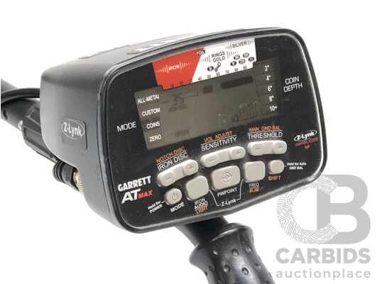 Garrett at Max All Terrain VLF Metal Detector Kit and Accessories