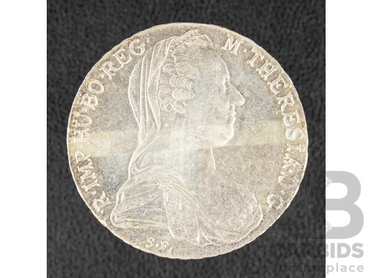 Austria 1780 Maria Theresa Thaler Trade Coin Restrike .999