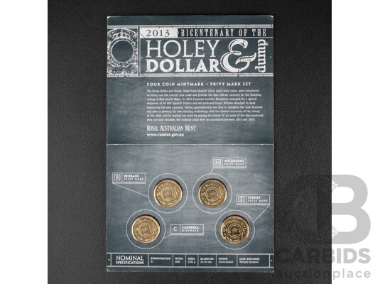 Australian 2013 Holey Dollar and 2016 Australia Coin Sets