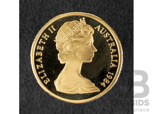 Australian RAM 1984 Proof One Dollar Coin, First Year Issue