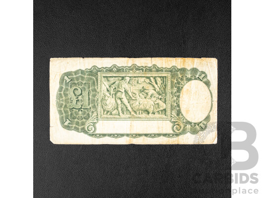 Australian 1933 One Pound Note, Riddle/Sheehan