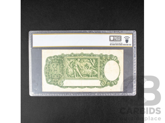 Australian 1942 One Pound Note, Armitage/McFarlane, Graded Very Fine