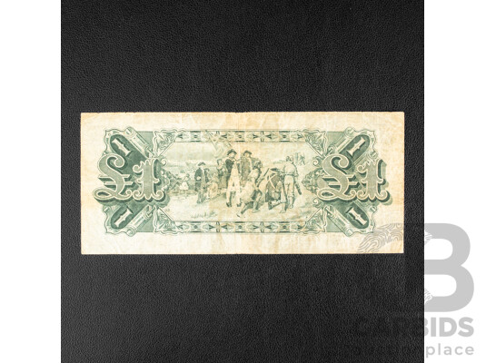 Australian 1927 One Pound Note, Riddle/Heathershaw