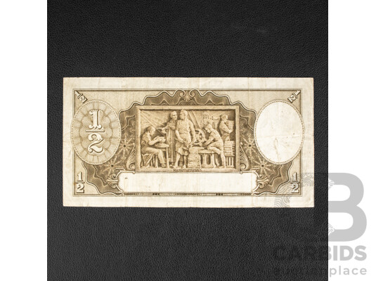 Australian 1934 Ten Shillings Note, Riddle/Sheehan