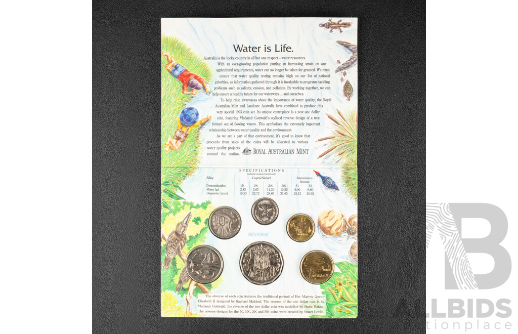 Australian RAM 1987 and 1993 Coin Sets