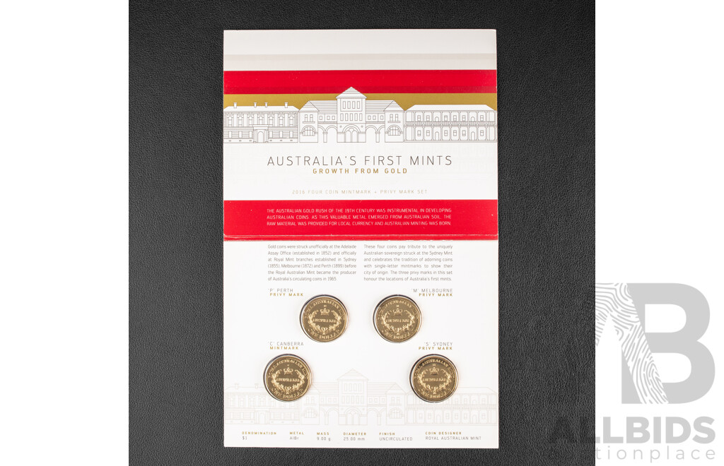 Australian 2013 Holey Dollar and 2016 Australia Coin Sets