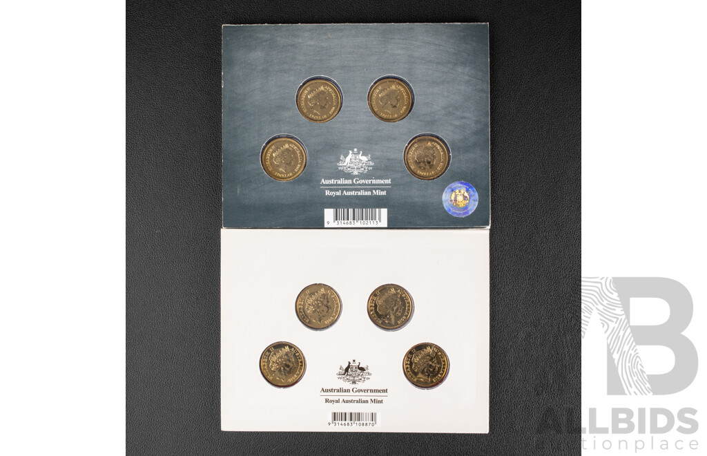 Australian 2013 Holey Dollar and 2016 Australia Coin Sets
