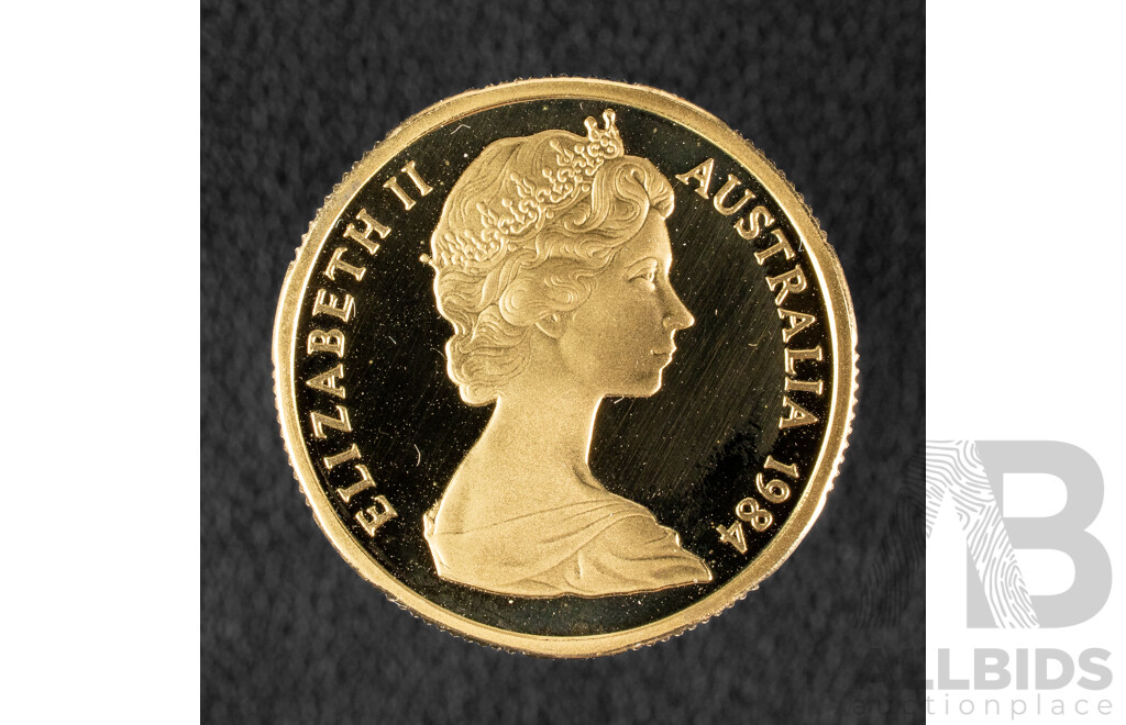 Australian RAM 1984 Proof One Dollar Coin, First Year Issue