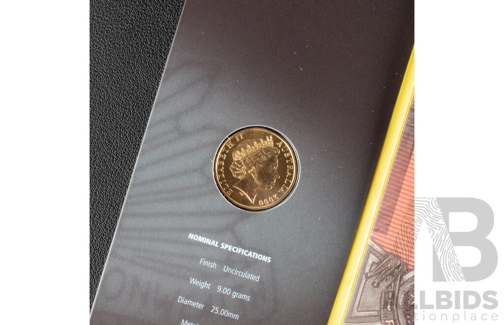 Australian RAM 2000 One Dollar Coin, First Victoria Cross