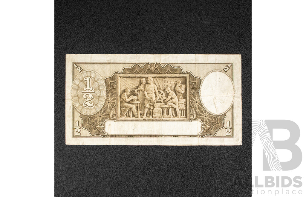 Australian 1934 Ten Shillings Note, Riddle/Sheehan