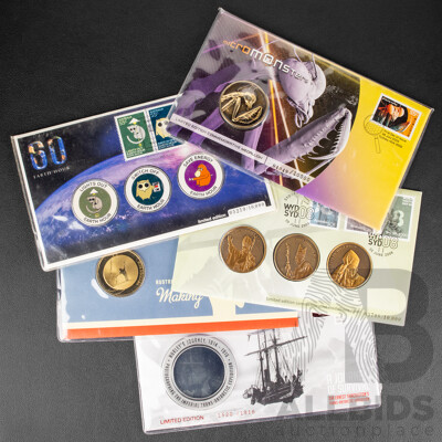 Five Australian Sundry Medallions