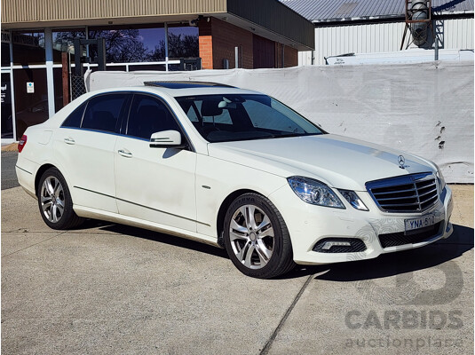 10/2009 Mercedes-Benz E250 CDI Avantgarde 212 4d Sedan White 2.1L