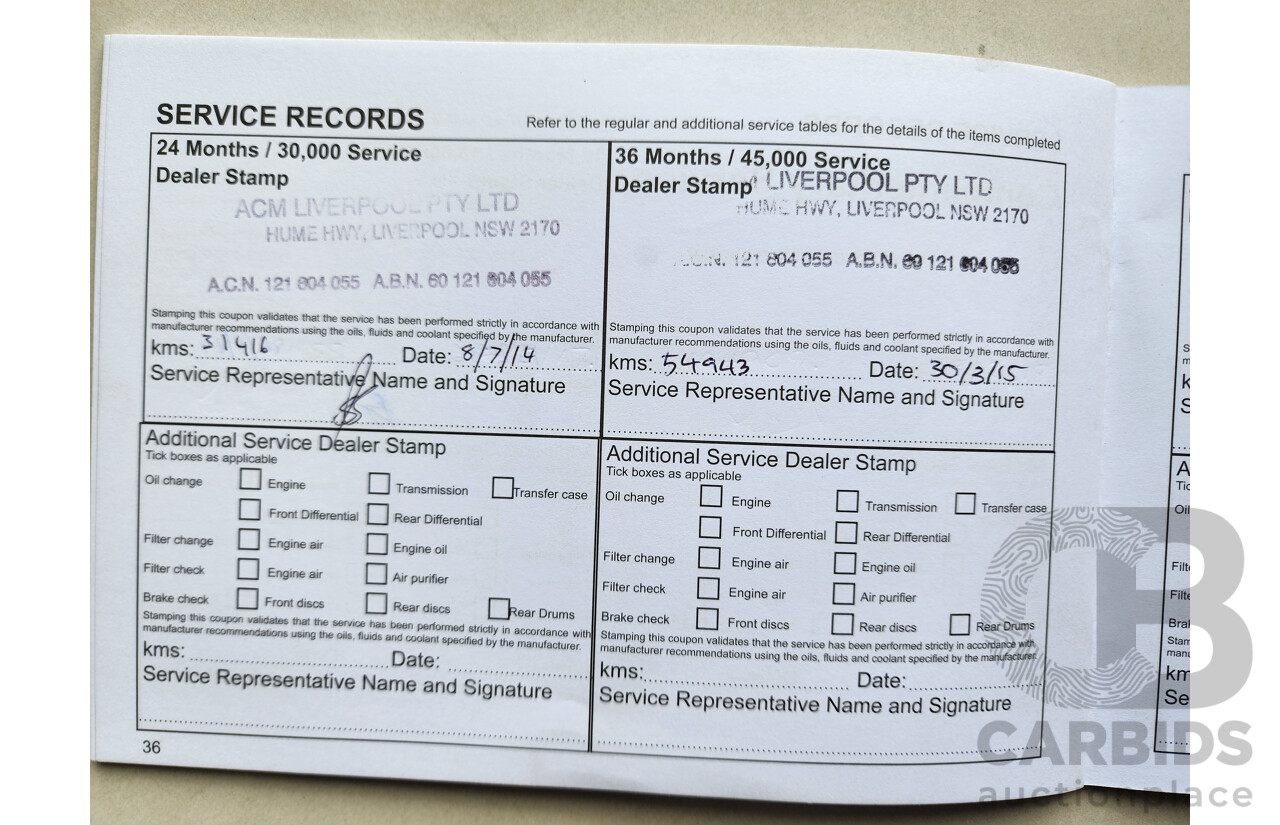 05/2013 Mitsubishi Triton GL MN MY13 C/Chas White 2.4L