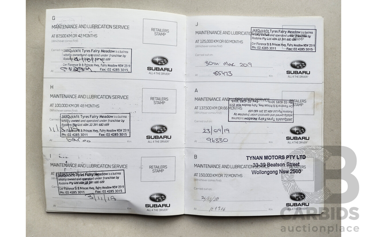 08/2014 Subaru Forester 2.5i-L MY14 4d Wagon Grey 2.5L
