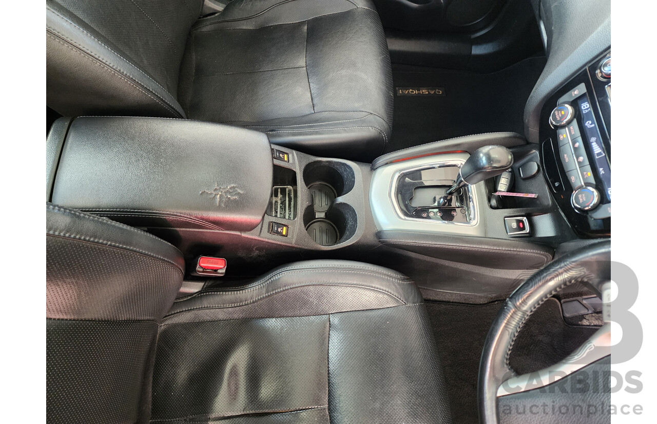 03/2016 Nissan Qashqai TI (4x2) J11 4d Wagon White 2.0L