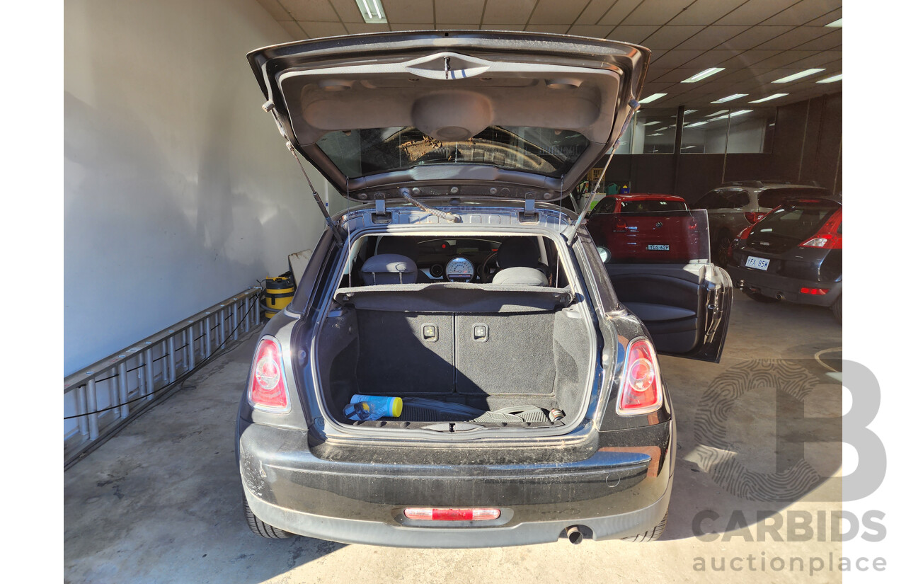 02/2012 Mini Cooper  R56 MY12 2d Hatchback Black 1.6L
