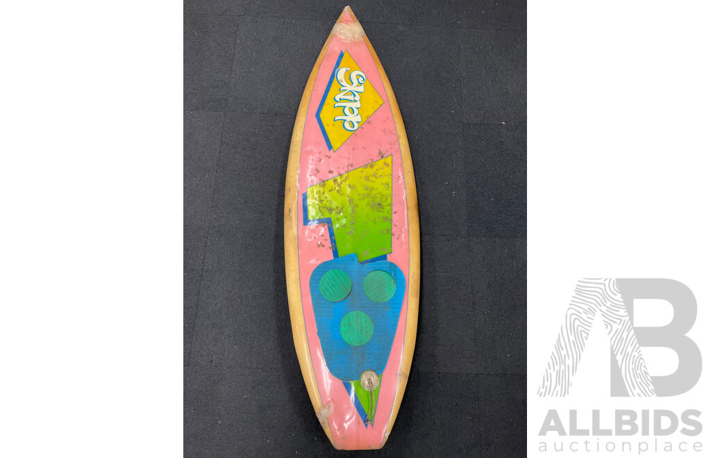Vintage '80s SKIPP Surfboard