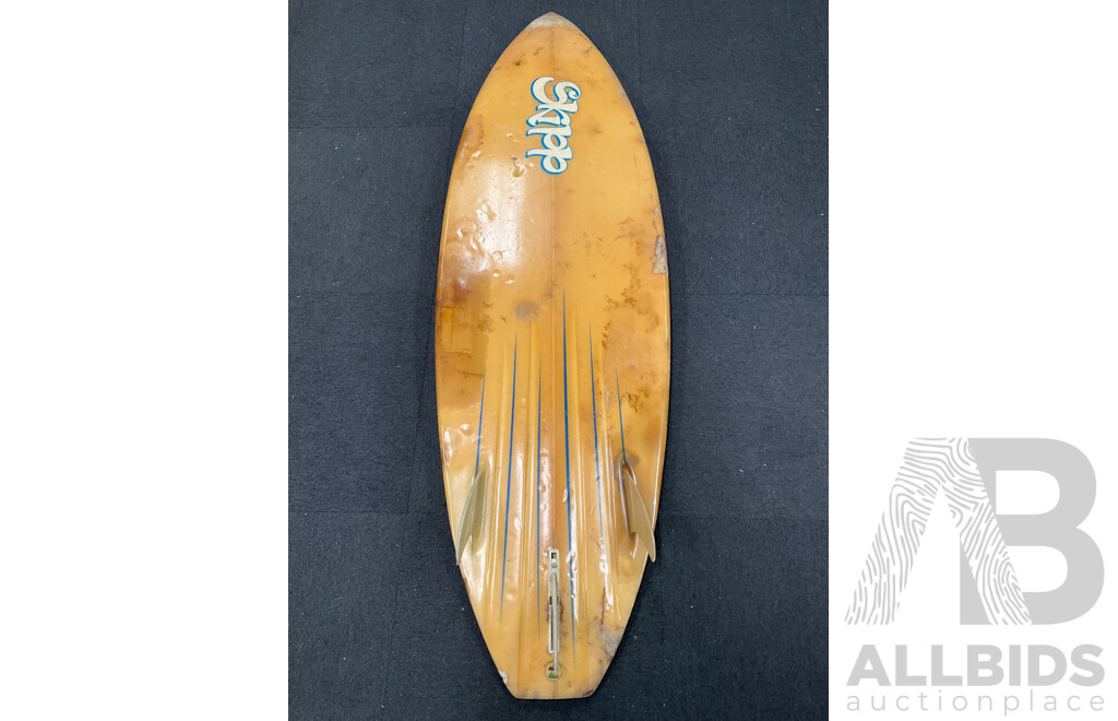 Vintage '80s SKIPP Surfboard  