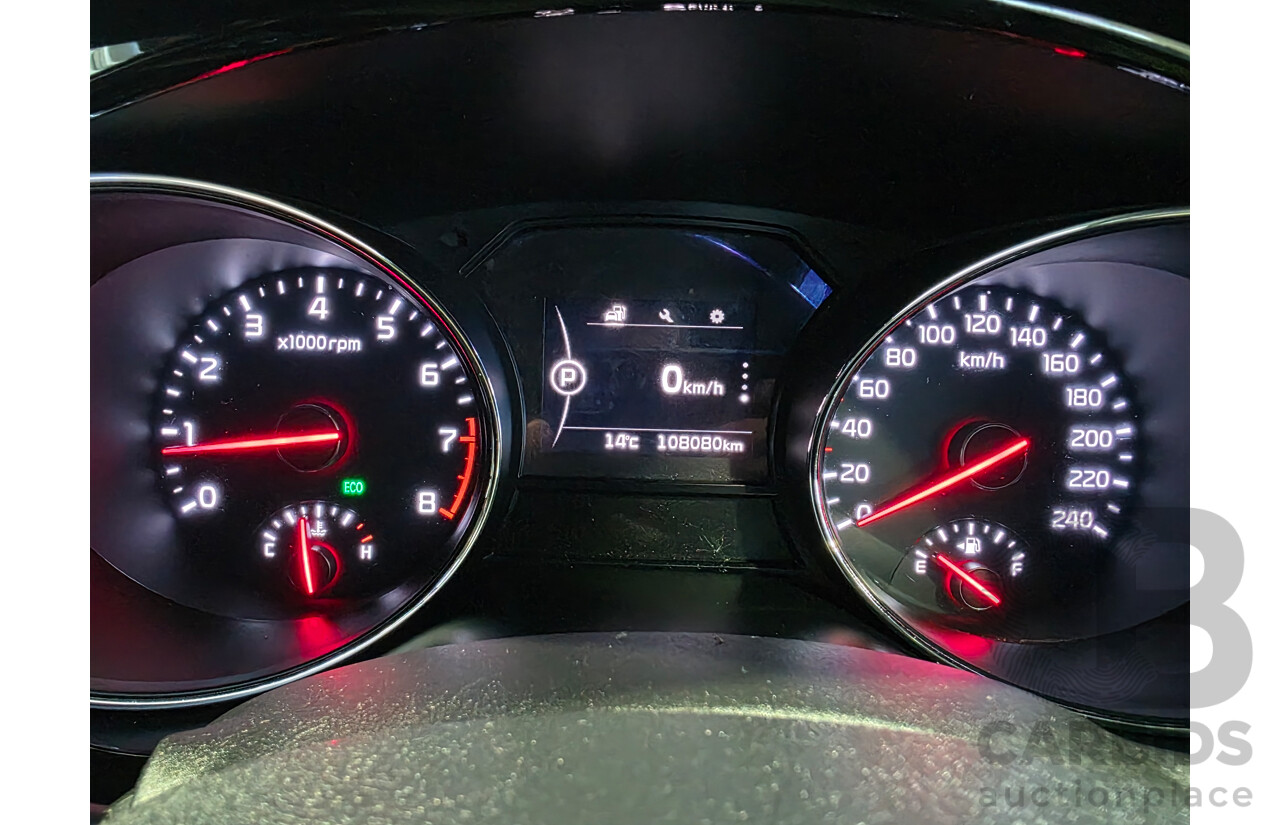 8/2015 Kia Carnival SLi YP MY16 4d Wagon Blue 3.3L