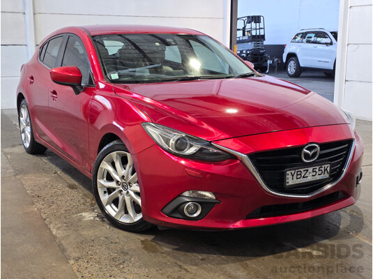 6/2014 Mazda 3 SP25 GT BM 5d Hatchback Red 2.5L