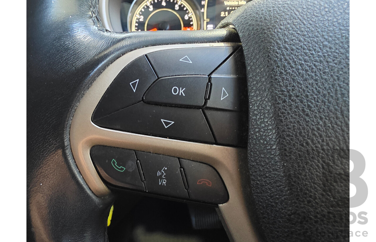 2/2015 Jeep Cherokee Longitude (4x4) KL MY15 4d Wagon Silver 3.2L