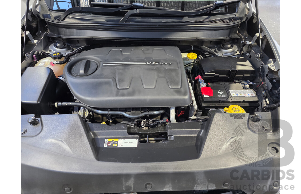 2/2015 Jeep Cherokee Longitude (4x4) KL MY15 4d Wagon Silver 3.2L